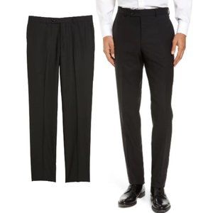 TED BAKER LONDON Jefferson Flat Front Solid Wool Dress Pants 34R - 07/24